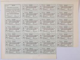 Szabadka 1941. "A Szabadkai Takarékpénztár Részvénytársaság" névre szóló részvénye 100P-rő...