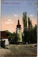 1915 Berzevice, Brezovica (Sáros megye); Római katolikus templom / church (EK)
