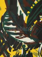 Simonyi Emő (1943-): Álom, 1992. Szitanyomat, papír. Jelzett, számozott (27/40). 62x46 cm. Üvegezett...