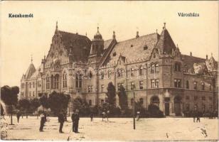 1927 Kecskemét, Városháza, gyógyszertár. Vasúti levelezőlapárusítás 460. (EK)