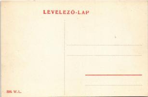 Körmöcbánya, Kremnitz, Kremnica; Zólyomvölgy, árpád lak, gyerekek. W.L. 556. / valley, villa, childr...