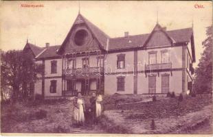 1907 Csíz, Csízfürdő, Kúpele Cíz; Milán nyaraló. Szűcs Simon kiadása / villa (Rb)