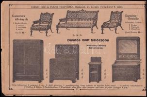cca 1910 Ehrentreu és Fuchs Testvérek bútornagykereskedése képekkel illusztrált árjegyzéke. Bp., Ste...