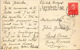 1933 Budapest II. Schuleck villa (Schulek Alfrédné Rajner Jolán (1889-1966), Schulek Alfréd szemészo...