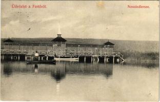 1909 Fertő, Neusiedler See; fürdőház / spa