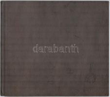 cca 1910 Az utolsó fénykép, ravatalon, vintage fotó, átadó mappában, 19x24 cm, mappa 28x31,5 cm