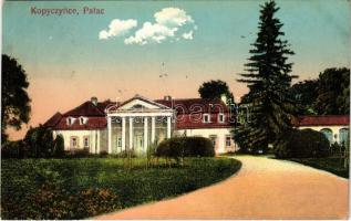 1912 Kopychyntsi, Kopyczynce; Palac / castle