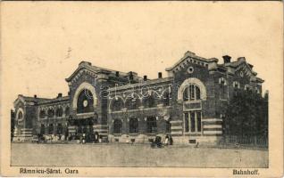 1917 Ramnicu Sarat, Rimnicu Sarat; Gara / Bahnhoff / railway station