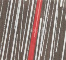 Matzon Ákos (1945-): Űresedés 11, 1996. Akril, olaj, karton, jelzett. Hátoldalán is jelzett és datál...