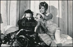 1968 Tanulmány a nőkről című magyar filmben Latinovits Zoltán színész, 5 db produkciós filmfotó Pánc...