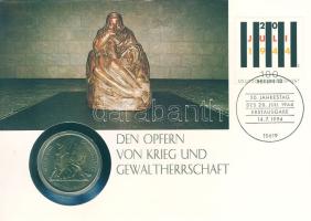 NDK 1972. 10M "Buchenwald" érmés, bélyeges borítékon T:2