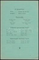 1900 Értesítő köpeczi és miklósvári gazdák segély-egyesületének 1900. évi működéséről. Bp., Bagó Már...