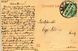 1911 Vác, Kőhíd a hétkápolna közelében. Ergesper és Völcz kiadása (Rb)