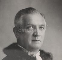 cca 1930-1940 Férfi díszmagyarban, karddal, fotó üvegezett keretben, 19,5x12,5 cm, külső méret: 24,5...