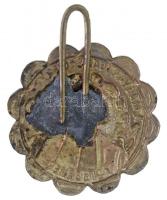 ~1920. "Rothermere - A Magyar Igazságért" fém irredenta kitűző. Szign.: Klett (22mm) T:2 t...