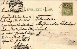 1906 Görgő, Szepesgörgő, Harchov, Spissky Hrhov; Gróf Csáky Vidor kastélya. Szoller Géza kiadása / c...