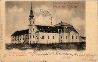 1901 Vukovar, Samostanska katol. crkva / R.K. Klosterkirche / Szent Fülöp és Jakab-templom / church