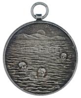 1909. Úszósport jelzett Ag díjérem "KESZTHELY 1909 I." gravírozással, "SGA" gyár...