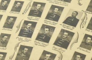 1941 M. Kir. Bercsényi Miklós 2. Honv. Tábori Tüzéroszt. tartalékos tisztképző tanfolyam végzős hall...