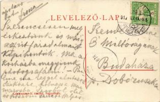 1910 Nagymihály, Michalovce; Gróf Sztáray kastély. Landesmann B. kiadása / castle