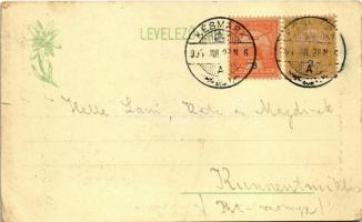 1905 Késmárk, Kezmarok (Tátra, Szepes); Katolikus templom és haranglába. Feitzinger Ede 359. Os. / K...