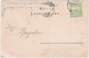 1911 Zsombolya, Hatzfeld, Jimbolia; Hungária gőztéglagyár mint részvénytársaság. Perlstein F. kiadás...