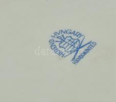 Herendi Wágner büszt, fehér mázas porcelán, jelzett, hibátlan, m:21 cm