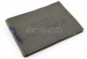 1914-1918 Horváth Kornél hadnagy első világháborús fotóalbuma, főleg a galíciai hadjáratról a Pietrk...