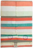 cca 1930 5 db nemzeti szín karszalag klf szervezetektől: Revíziós propaganda plakátok szerkesztő biz...