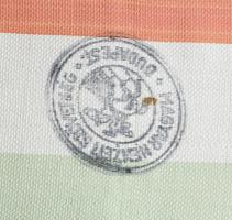 cca 1930 5 db nemzeti szín karszalag klf szervezetektől: Revíziós propaganda plakátok szerkesztő biz...