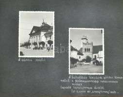 1943 Magas Tátra fotóalbum 276 db fényképpel + néhány belépő jeggyel / 1943 High Tatra photos in alb...