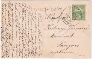 1908 Vashegy, Zelezník (Szirk, Sirk); István tárna bejárata, bányavasút. Vogel D. felvétele / mine e...