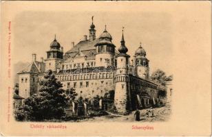 Savnik, Schavnyik, Spissky Stiavnik; Thököly várkastély. Myskovszki Viktor kiadása / castle (EK)
