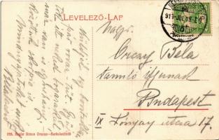 1919 Herkulesfürdő, Herkulesbad, Baile Herculane; Szapáry fürdő. Kugler Simon kiadása / spa