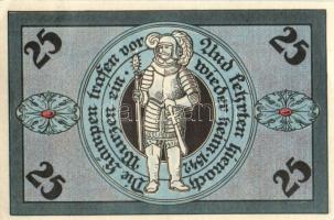 Német Birodalom/Weimari Köztársaság/ Torgau 1921. 5Pf + 10Pf + 25Pf + 50Pf 4klf db, teljes sor T:I