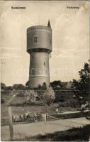 1913 Komárom, Komárnó; víztorony, teniszpálya / water tower, tennis court (Rb)