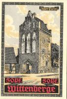 Német Birodalom/Weimari Köztársaság/ Wittenberge D.N. 50Pf(6x) 6klf db, teljes sor T:I