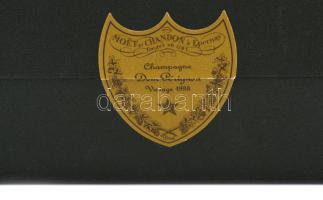 1998 Dom Perignon Möet et Chandon pezsgő díszdobozzal, leírással, kompletten / Unopened Dom Perignon...