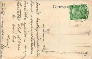 1912 Trieste, Trieszt; Miramar, Prinzessin Charlotte, Prinz Maximilian. Art Nouveau, floral (Rb)