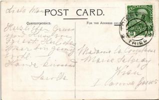 1913 Cunard Magyar-Amerikai vonal. Pannónia kivándorlási hajó / Cunard Hungarian-American Line. Emig...