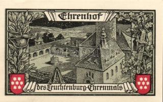 Német Birodalom/Weimari Köztársaság/ Kahla 1921. 25Pf + 50Pf + 75Pf 3klf db, teljes sor T:I