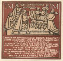 Német Birodalom/Weimari Köztársaság/ Hameln 1921. 25Pf + 50Pf + 75Pf + 1M 4klf db, teljes sor T:I