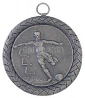1930. C. L. L. (Cégcsapatok Labdarúgó Ligája) jelzett Ag labdarúgás sport emlékérem, FM gyártói jelzéssel (44,69g/0.800/51,5mm) T:1-,2 hátlapon felületi karc / Hungary 1930. C. L. L. (Cégcsapatok Labdarúgó Ligája) hallmarked Ag footbal sports commemorative medallion, with FM makers mark (44,69g/0.800/51,5mm) C:AU,XF