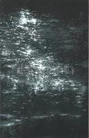 Herczeg Nándor (1970- ): Reinkarnáció 2009. Olaj, fára kasírozott papír, Jelzett, 40x26 cm