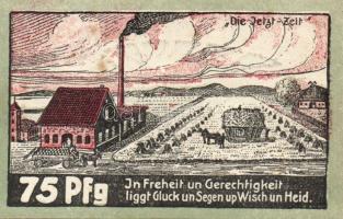 Német Birodalom/Weimari Köztársaság/ Appeln 1921. 25Pf + 50Pf + 75Pf 3klf db, teljes sor T:I