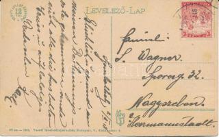 1917 Szombathely, Deák park, híd. Vasúti levelezőlapárusítás 32. sz. (EB)