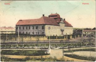 1911 Hatvan, Kossuth park, Grassalkovich kastély (fl)