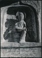 Ergy Landau (1896-1967) magyar származású francia fotográfus 3 db pecséttel jelzett fotója,(Grottes ...