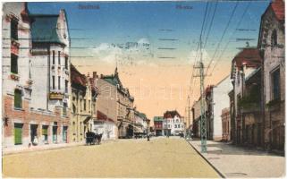 1917 Szolnok, Fő utca. Vasúti levelezőlapárusítás 37. sz. (EK)