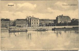 Szeged, Tisza-parti palotasor. Grünwald Herman kiadása